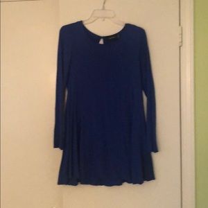 MINKPINK Blue Long Sleeve Dress